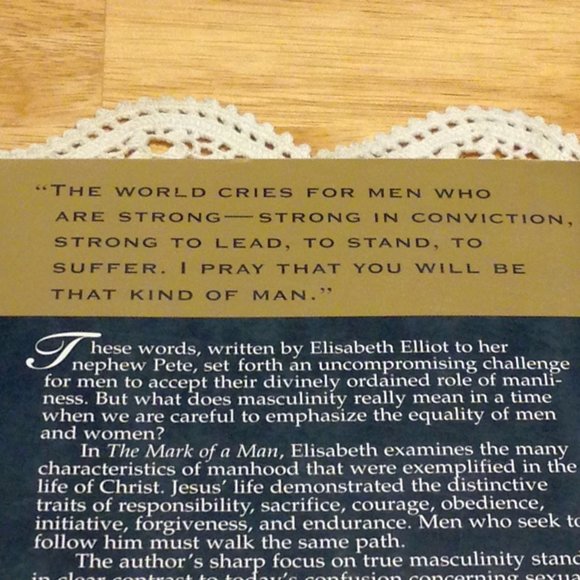 3 for $10 book sale! Christian Living -  The Mark of a Man - Picture 4 of 4